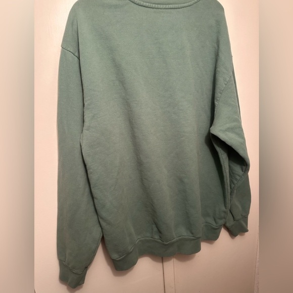 Boys Lie, Good Bye Crewneck in Light Green OS NWOT. See photos for minor flaws - Picture 9 of 11